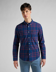 LEE BUTTON DOWN REAL RED L880OEUI